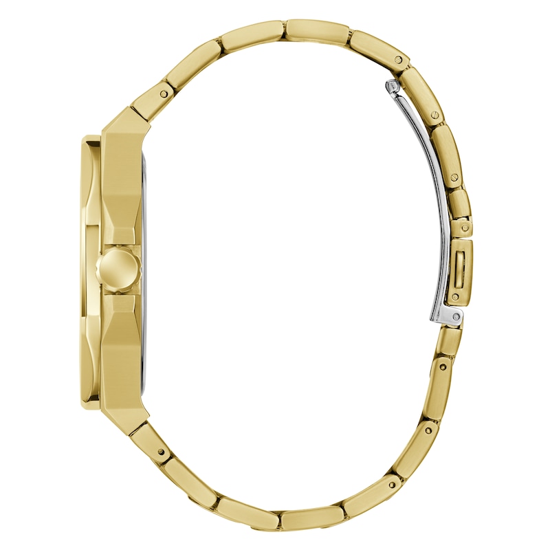 Main Image 2 of Guess Men's Green Dial Gold Tone Bracelet Watch