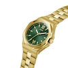 Thumbnail Image 4 of Guess Men's Green Dial Gold Tone Bracelet Watch