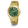 Thumbnail Image 6 of Guess Men's Green Dial Gold Tone Bracelet Watch