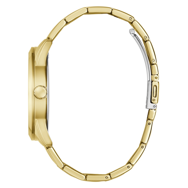 Main Image 2 of Guess Men's Black Dial Gold Tone Bracelet Watch