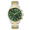 Thumbnail Image 1 of Guess Men's Green Dial Two Tone Bracelet Watch