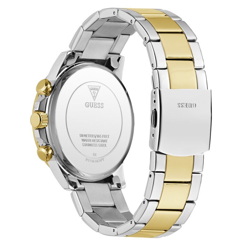 Main Image 3 of Guess Men's Green Dial Two Tone Bracelet Watch