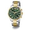 Thumbnail Image 5 of Guess Men's Green Dial Two Tone Bracelet Watch