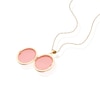 Thumbnail Image 2 of 9ct Yellow Gold Oval Chain Detail Locket