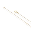 Thumbnail Image 3 of 9ct Yellow Gold & Rhodium Plated Cross Pendant Necklace