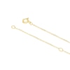 Thumbnail Image 3 of Sterling Silver Yellow Gold Plate Cubic Zirconia Pineapple Pendant Necklace