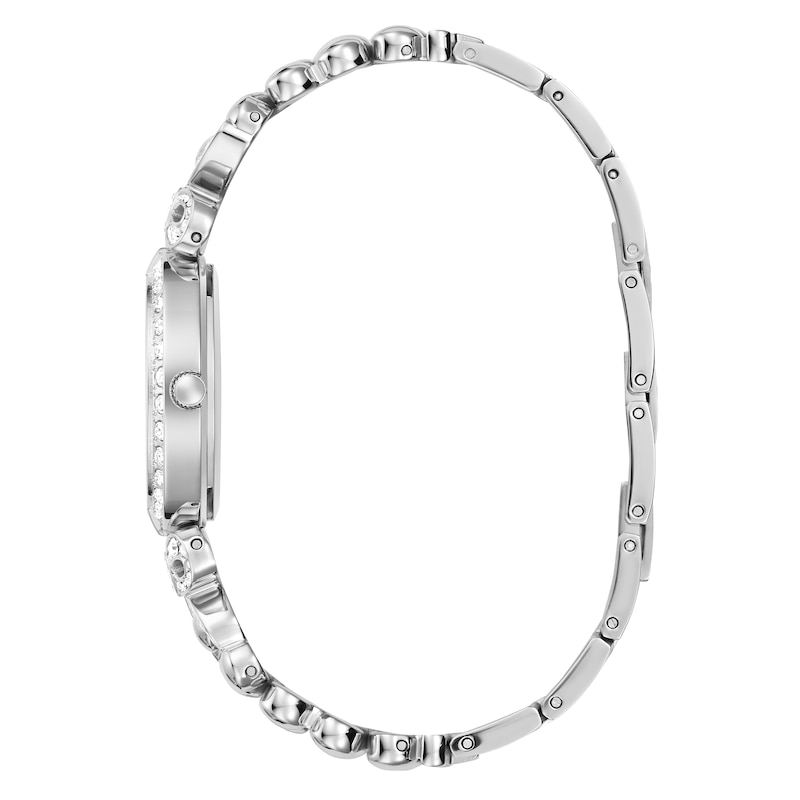 Main Image 2 of Guess Ladies' Silver Bow Detail Dial Stainless Steel Bracelet Watch