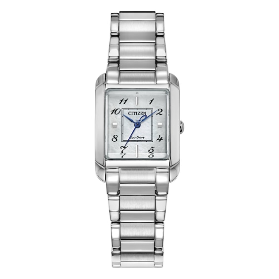 Citizen Women's Blue/Light/Silver L Bianca Eco Drive Stainless Steel Watch - Image 5