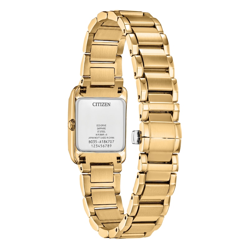 Main Image 3 of Citizen Women's Eco-Drive L Bianca Gold Tone Stainless Steel Watch