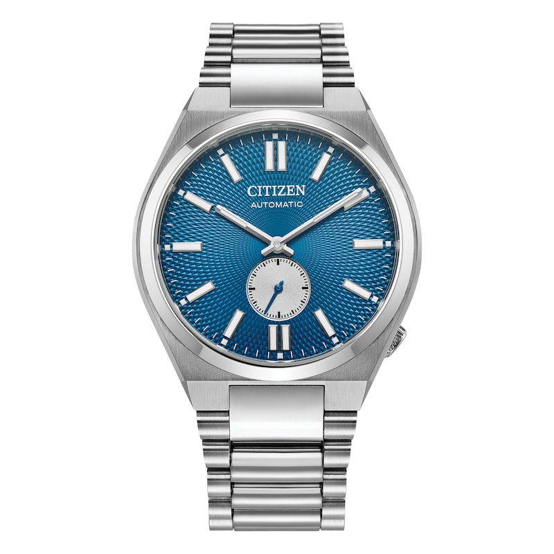 Main Image 1 of Citizen Men's Tsuyosa Blue Patterned Dial Stainless Steel Watch