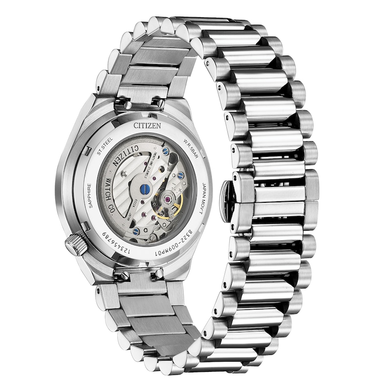 Main Image 3 of Citizen Men's Tsuyosa Blue Patterned Dial Stainless Steel Watch