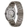 Thumbnail Image 3 of Bulova Maquina Men's Green Skeleton Dial Curve Glass Stainless Steel Watch