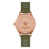 Thumbnail Image 5 of Bulova Men's MIL-SHIPS 150th Anniversary Green Dial & Rubber Strap Watch