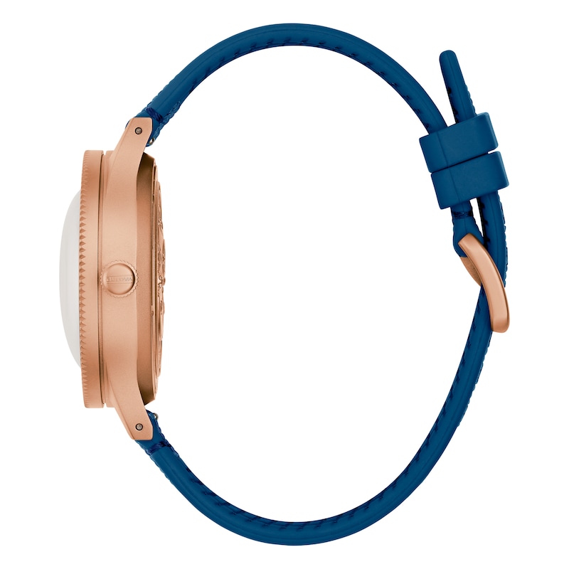 Main Image 2 of Bulova Men's MIL-SHIPS 150th Anniversary Blue Dial & Rubber Strap Watch