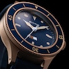 Thumbnail Image 6 of Bulova Men's MIL-SHIPS 150th Anniversary Blue Dial & Rubber Strap Watch