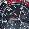 Thumbnail Image 9 of Bulova Men's Marine Star Anniversary Black Dial Stainless Steel Bracelet Watch