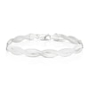 Thumbnail Image 1 of Sterling Silver Large Plait Herringbone 7.5" Bracelet