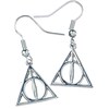 Thumbnail Image 1 of Sterling Silver Deathly Hallows Earrings