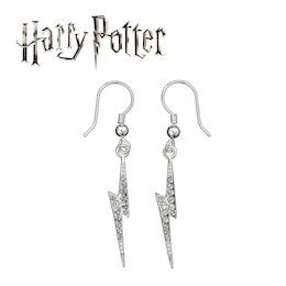 Harry Potter Lightning Bolt Drop Earrings