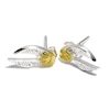 Thumbnail Image 0 of Harry Potter Sterling Silver Golden Snitch Stud Earrings