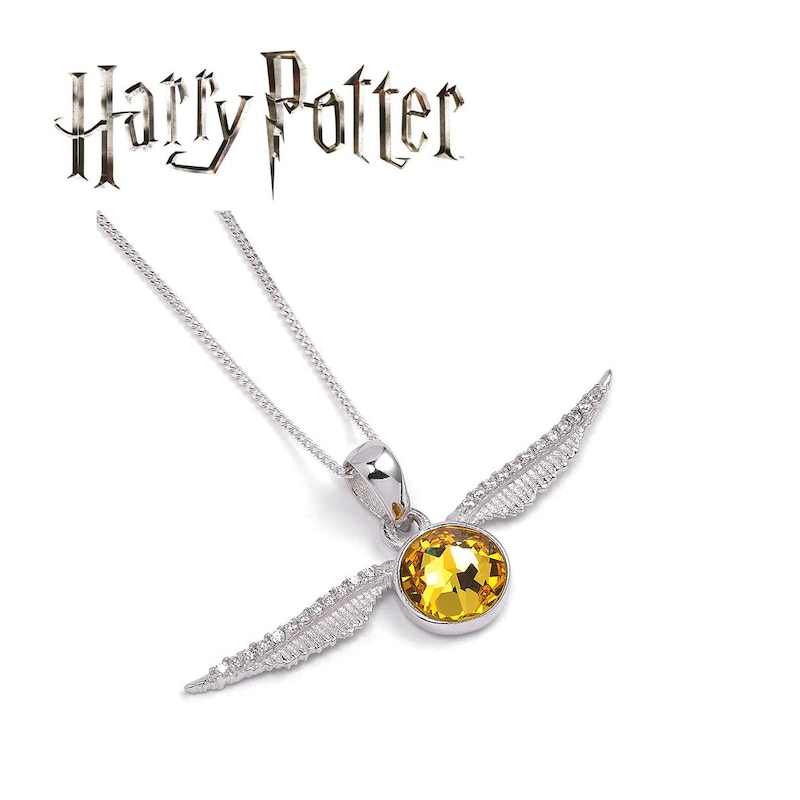 Main Image 1 of Harry Potter Golden Snitch Necklace