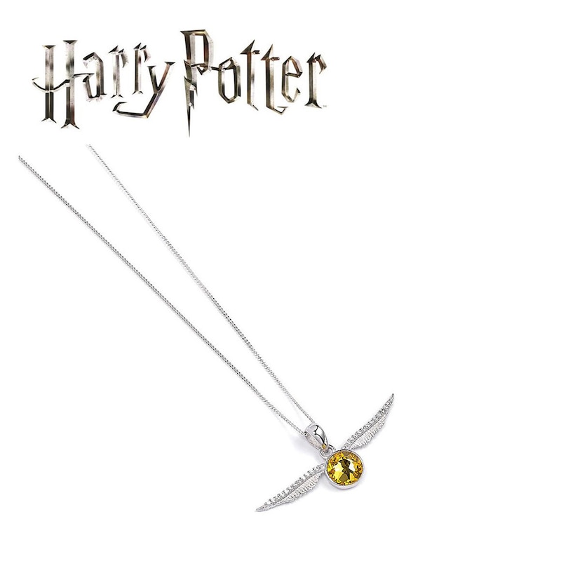 Main Image 2 of Harry Potter Golden Snitch Necklace