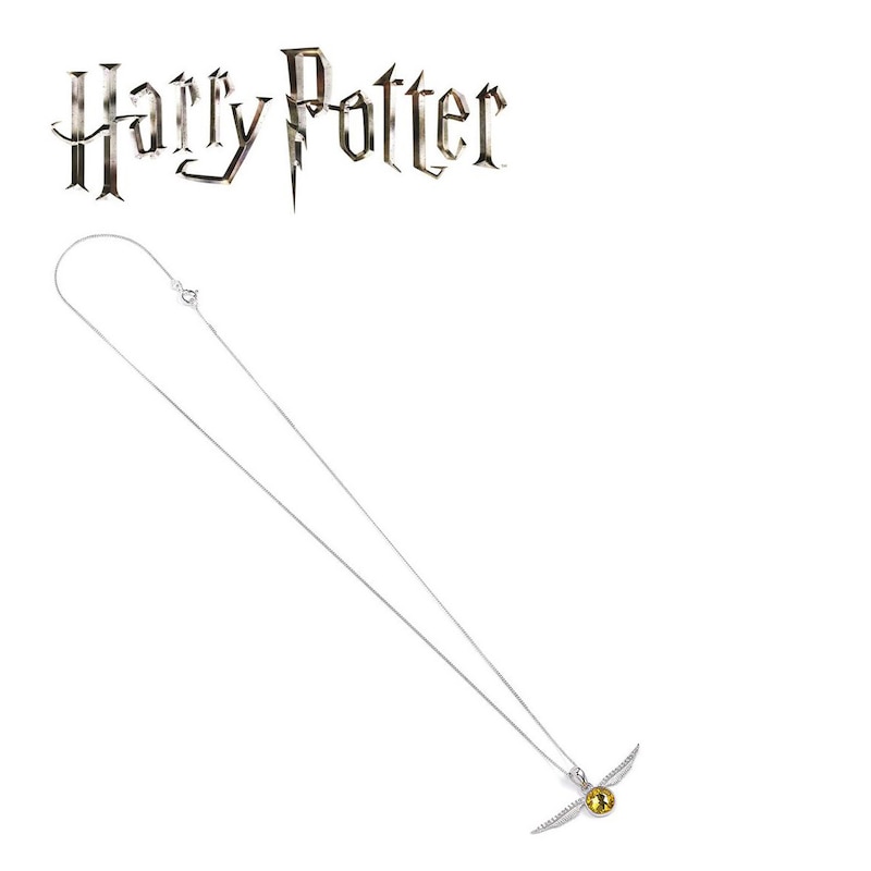Main Image 3 of Harry Potter Golden Snitch Necklace