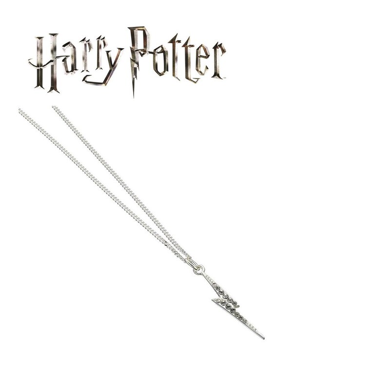 Main Image 2 of Harry Potter Lightning Bolt Necklace