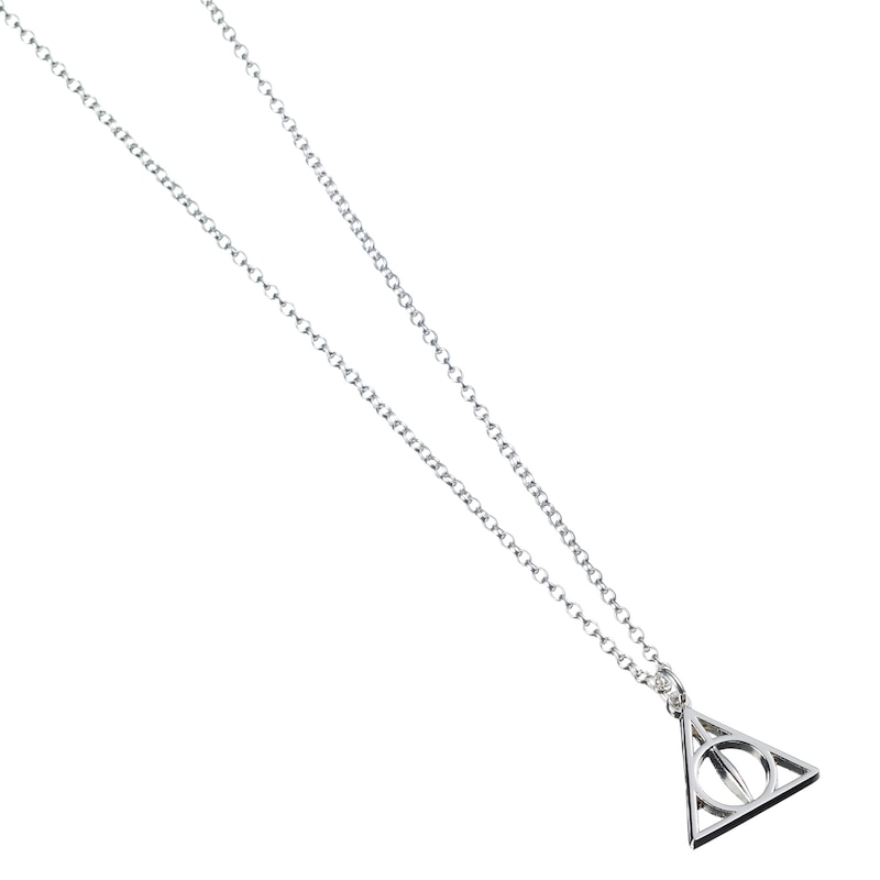 Main Image 2 of Harry Potter Sterling Silver Deathly Hallows Necklace