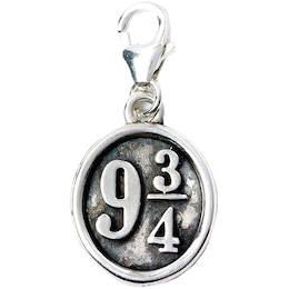 Harry Potter Sterling Silver Platform 9 3/4 Charm