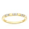 Thumbnail Image 1 of 9ct Yellow Gold 0.12ct Diamond Eternity Ring