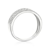 Thumbnail Image 3 of 9ct White Gold 0.20ct Diamond Wide Eternity Ring
