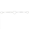 Thumbnail Image 2 of Sterling Silver Heart Detail Bracelet