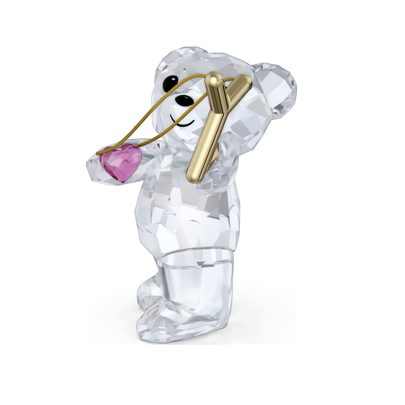 Main Image 2 of Swarovski Kris Bear 'Sending You Love' Ornament