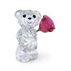 Thumbnail Image 1 of Swarovski Kris Bear 'A Rose With Love' Ornament
