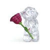 Thumbnail Image 3 of Swarovski Kris Bear 'A Rose With Love' Ornament
