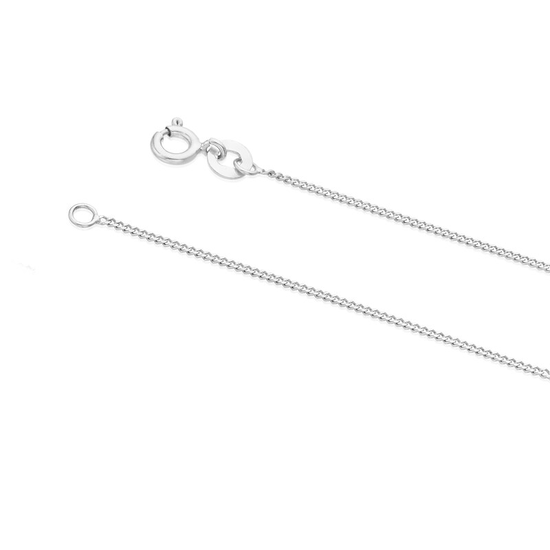 Main Image 3 of Children's Sterling Silver & Yellow Gold Plated Heart Crown Pendant 14+2&quot; Necklace