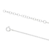 Thumbnail Image 3 of Sterling Silver Cubic Zirconia Bow Station Necklace