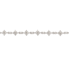 Thumbnail Image 2 of Sterling Silver Cubic Zirconia Flower Detail Bracelet