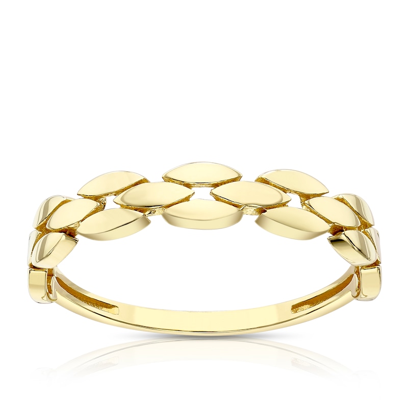 Main Image 1 of 9ct Yellow Gold Oval Ring