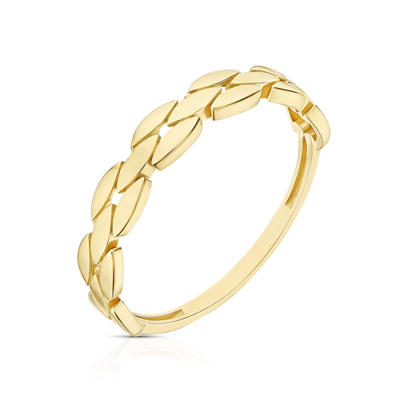 Main Image 2 of 9ct Yellow Gold Oval Ring