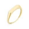 Thumbnail Image 2 of 9ct Yellow Gold Flat Slim Signet Ring