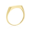 Thumbnail Image 3 of 9ct Yellow Gold Flat Slim Signet Ring