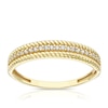 Thumbnail Image 1 of 9ct Yellow Gold Cubic Zirconia Eternity Ring