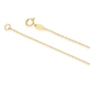 Thumbnail Image 3 of 9ct Yellow Gold Cubic Zirconia Cross Pendant Necklace