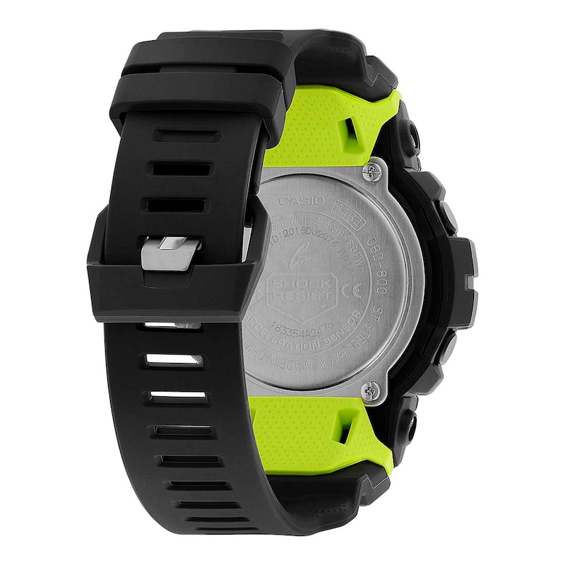 Main Image 2 of G-Shock GBD-800-8AER Men's Steptracker Grey Resin Strap Smart watch