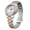 Thumbnail Image 1 of Rotary Ladies' Two-Tone Rose Gold Tone Bracelet Watch