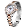 Thumbnail Image 2 of Rotary Ladies' Two-Tone Rose Gold Tone Bracelet Watch