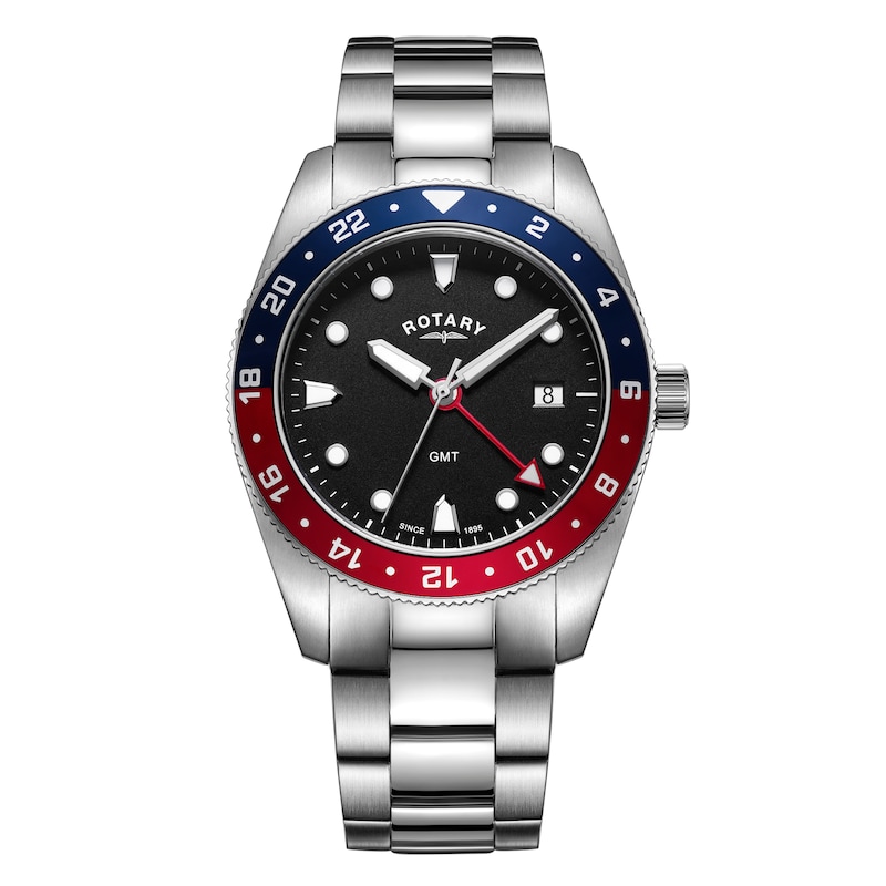 Rotary Men's Stainless Steel Bracelet Watch