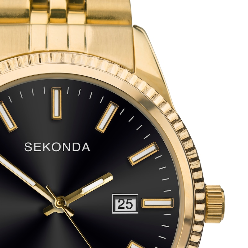 Sekonda King Men's Stainless Steel Bracelet Watch